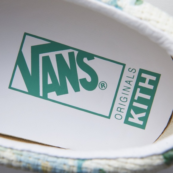 Kith for Vault by Vans Floral turtledove size 11 M slip on NWT - Picture 6 of 12